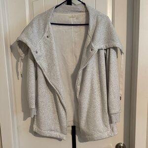 Zella Light Gray Fleece Jacket